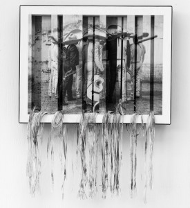 Pablo Boneu, Adelita, 2013, 56 x 72 cm, photograph printed on hemp thread
