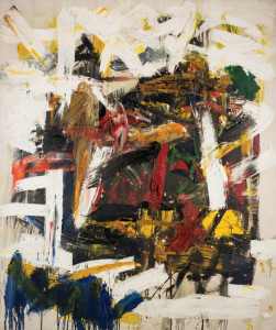 Michael Goldberg, The Keep, 1958, oil on canvas. Collection of Preston H. Haskell. Photograph courtesy of Douglas J. Eng.  c 2015 Estate of Michael Goldberg. 