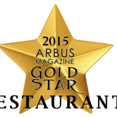 2015 Arbus Magazine Gold Star Restaurants