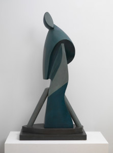 Alexander Archipenko, Walking Soldier, 1917, executed c. 1954. Paint and wood. The Museum of Fine Arts, Houston, Gift of the Archipenko Collection. © 2015 Estate of Alexander Archipenko/Artists Rights Society (ARS), New York.