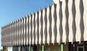Taylor Hardwick. Haydon Burns Library, on the corner of Ocean and Adams streets, is Taylor Hardwick’s masterpiece. It is an icon of its time and a fully integrated work of art, inside and out. Constructed in 1965, it has recently been lovingly restored by the Jessie Ball duPont Fund.