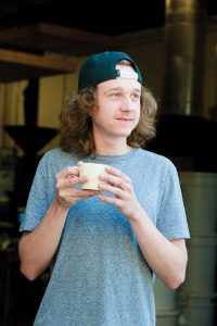 Brandon Hutchingson, barista, Urban Bean, Orange Park