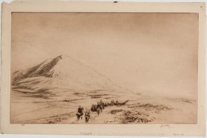 James McBey, A Norman Port, 1916; Etching; AG.1961.1.66. Gift of Mrs. James McBey. 