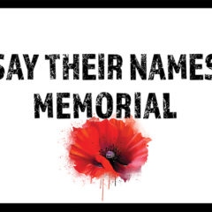 Say Their Names Memorial