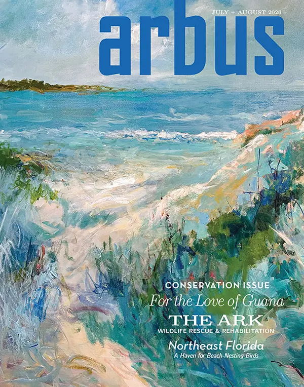ARBUS magazine cover for July-August 2026